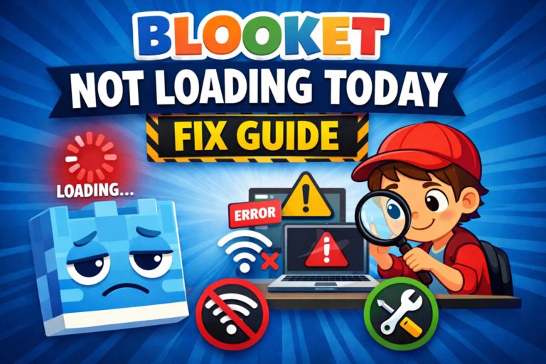 Blooket Not Loading Today (Fix Guide).